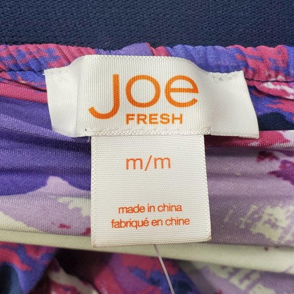 Joe Fresh NWT Women's Abstract Print Mini Skirt Medium WF13SK2813 - Picture 5 of 11